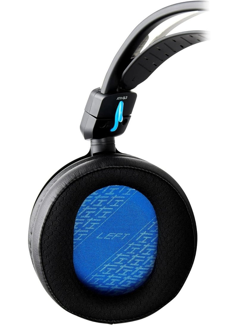 audio-technica - ATH-GL3BK Closed-Back Gaming Headset Black - Image 1