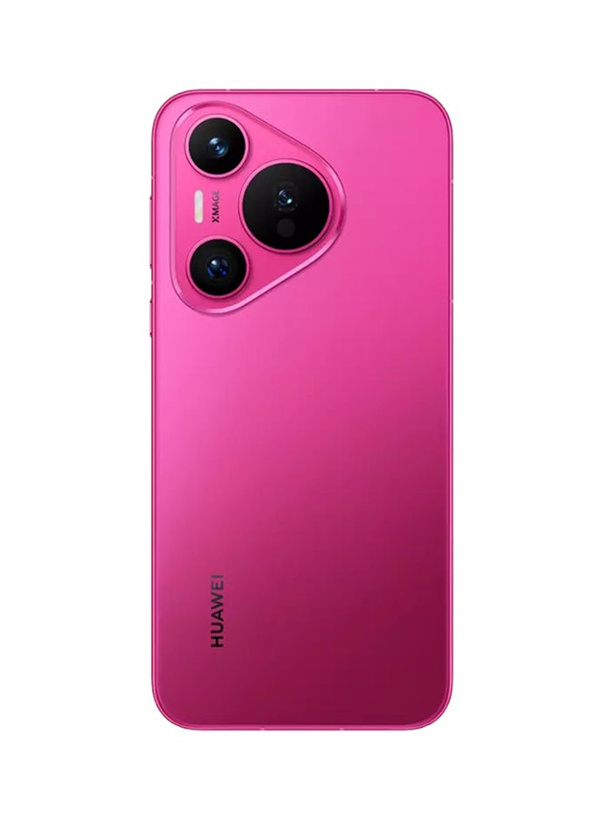 HUAWEI Pura 70 Dual SIM Pink 12GB RAM 256GB 4G - Middle East Version With Huawei FreeBuds Pro 3  - Image 2