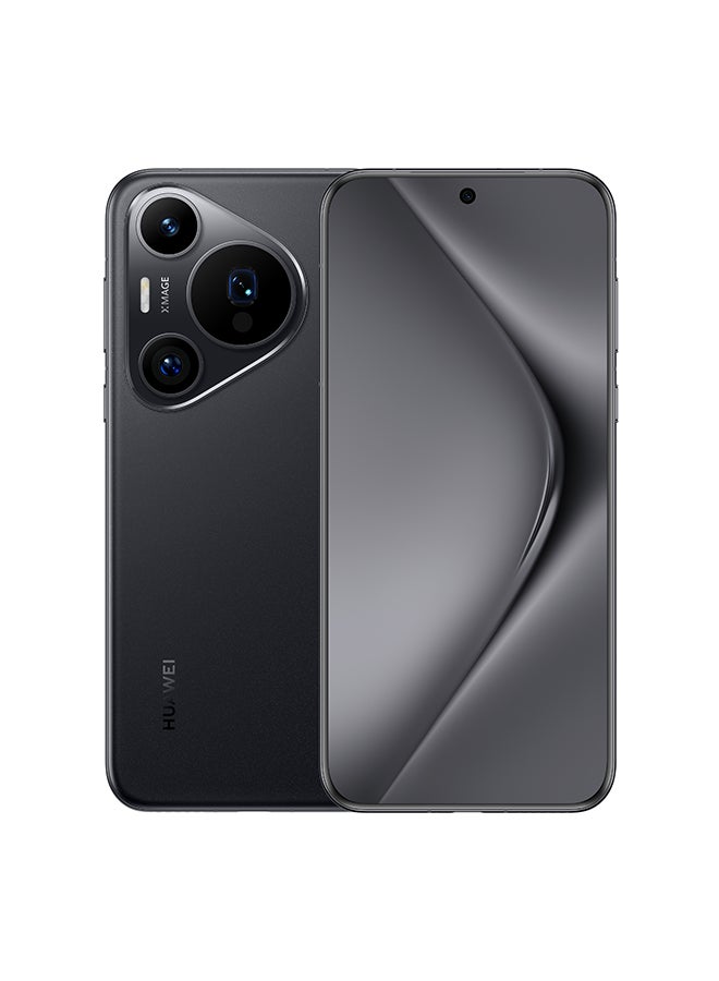 هواوي هاتف Pura 70 Pro ثنائي الشريحة بلون أسود وذاكرة وصول عشوائي سعتها 12 جيجابايت وذاكرة تخزين داخلية 512 جيجابايت يدعم تقنية 4G - إصدار الشرق الأوسط مع سماعات Huawei FreeBuds Pro 3 - Image 2