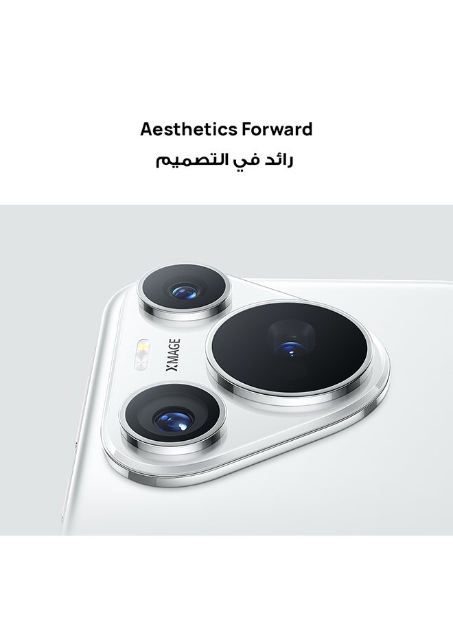 HUAWEI - Pura 70 Pro Dual SIM White 12GB RAM 512GB 4G - Middle East Version With Huawei FreeBuds Pro 3 - Image 1