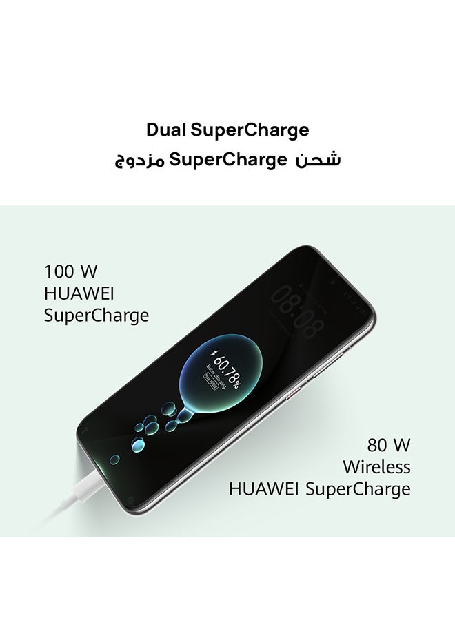 HUAWEI - Pura 70 Pro Dual SIM White 12GB RAM 512GB 4G - Middle East Version With Huawei FreeBuds Pro 3 - Image 1