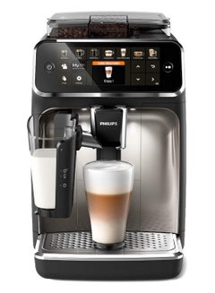 Philips 12 Cup Fully Automatic Espresso Maker UAE Edition Series5400 12 ml 1500 W Ep5447/90 Ceramic Black  - Image 1