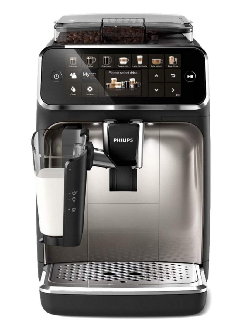 Philips 12 Cup Fully Automatic Espresso Maker UAE Edition Series5400 12 ml 1500 W Ep5447/90 Ceramic Black - Image 3