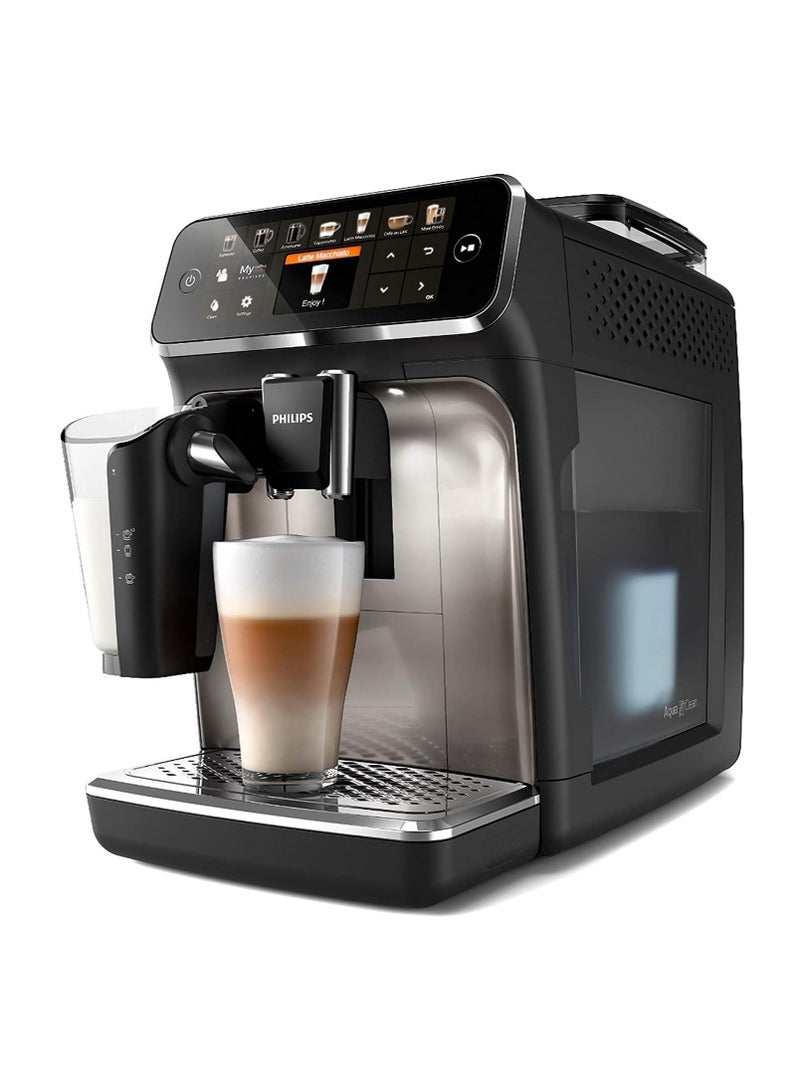 Philips 12 Cup Fully Automatic Espresso Maker UAE Edition Series5400 12 ml 1500 W Ep5447/90 Ceramic Black - Image 4