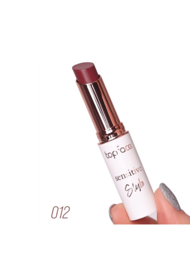 topface Sensitive Stylo Lipstick - 012 Bohemain Rose - Image 3