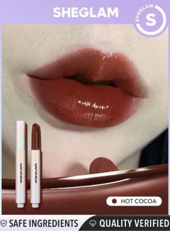 SHEGLAM Pout-Perfect Shine Lip Plumper - Hot Cocoa  - Image 3