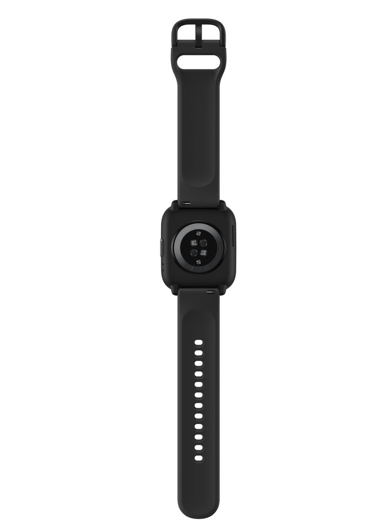Amazfit - Active Smart Watch With Ai Fitness Exercise Coach, Gps, Bluetooth Calling, Music, 14 Day Battery, 1.75 Inch Amoled Display, Alexa Built-In, Fitness Watch For Android And iPhone Midnight Black - Image 1