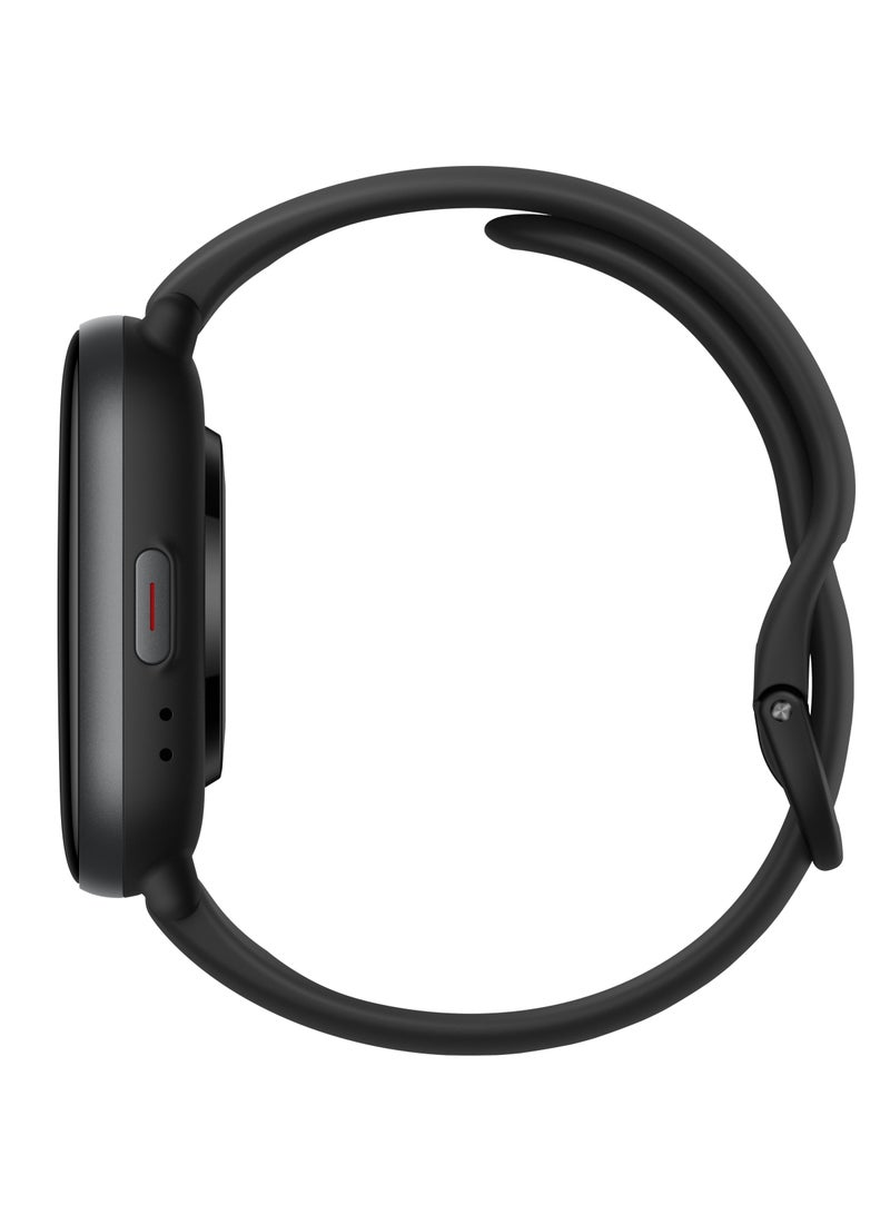 Amazfit - Active Smart Watch With Ai Fitness Exercise Coach, Gps, Bluetooth Calling, Music, 14 Day Battery, 1.75 Inch Amoled Display, Alexa Built-In, Fitness Watch For Android And iPhone Midnight Black - Image 1