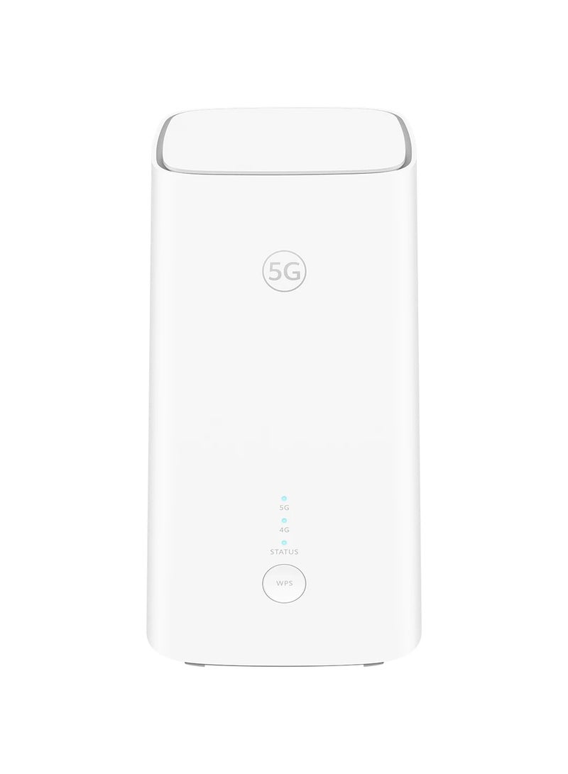 موبايلي - راوتر 5G CPE 5 3600Mbps H155-381 واي فاي 6 بتقنية عالية السرعة - يدعم &quot;شبكة موبايلي&quot; أبيض - Image 1
