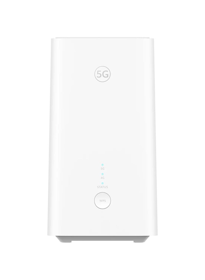 موبايلي - راوتر 5G CPE 5 3600Mbps H155-381 واي فاي 6 بتقنية عالية السرعة - يدعم &quot;شبكة موبايلي&quot; أبيض - Image 1