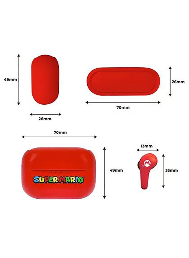 OTL Nintendo Super Mario Red TWS Earpods  - Image 3