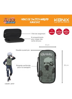 KONIX Konix Naruto Kakashi Switch Carry Bag  - Image 5