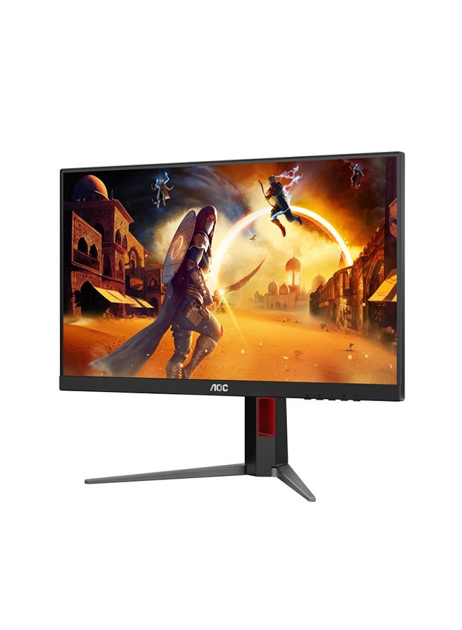 27" FHD IPS Gaming Monitor, 1ms (GtG) Response Time, 180 Hz Refresh Rate, Flicker-Free, Adapted Sync,16.7M Colours with HDR, Adjustable Stand, HDMI | DisplayPort, 27G4 Black & Red