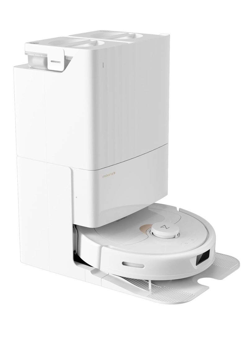 roborock - Robotic Vacuum Q Revo Pro,Mop Extend,7000Pa Suction Power,Liftable Mop,Hot Mop Wash White 2.7 L 60 W QR1PES+EWFD16HRR White - Image 1