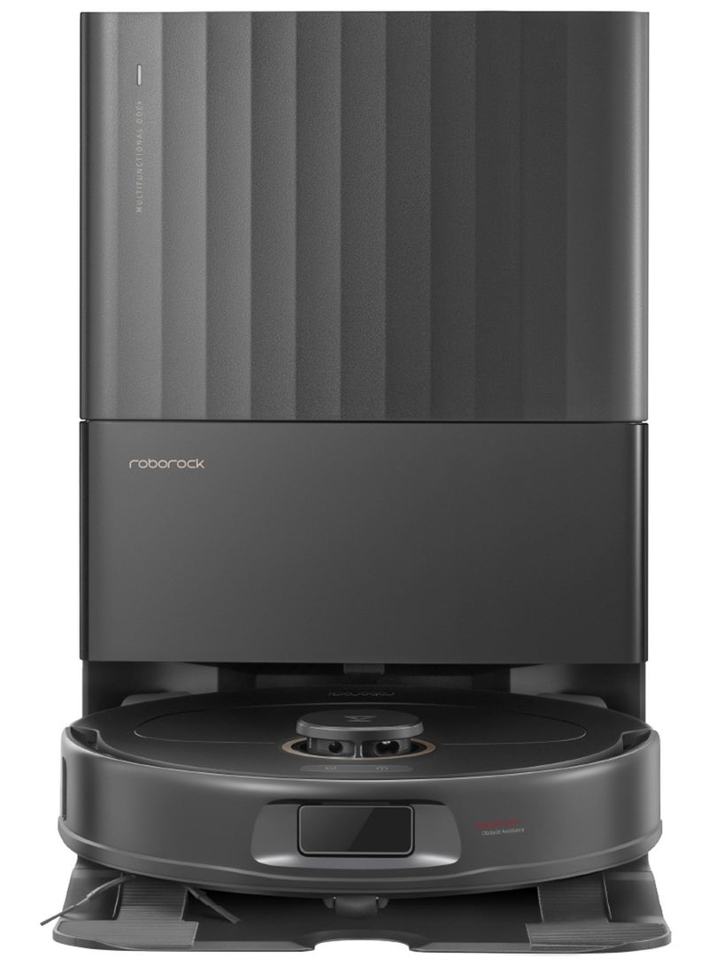 roborock - Robotic Vacuum Q Revo Pro,Mop Extend,7000Pa Suction Power,Liftable Mop,Hot Mop Wash Black 2.7 L 60 W QR1PES+EWFD16HRR Black - Image 1