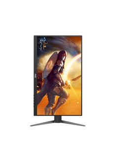 AOC 23.8" FHD Fast IPS Gaming Monitor, 180Hz Refresh Rate, 1ms Response Time, Flicker-free Technology, HDR10 Adaptive Sync, HDMI 2.0 x 1, DisplayPort 1.4 x 1, MNT-AOC-24G4 Black & Red  - Image 2
