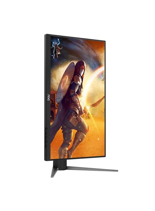 AOC 23.8" FHD Fast IPS Gaming Monitor, 180Hz Refresh Rate, 1ms Response Time, Flicker-free Technology, HDR10 Adaptive Sync, HDMI 2.0 x 1, DisplayPort 1.4 x 1, MNT-AOC-24G4 Black & Red  - Image 5