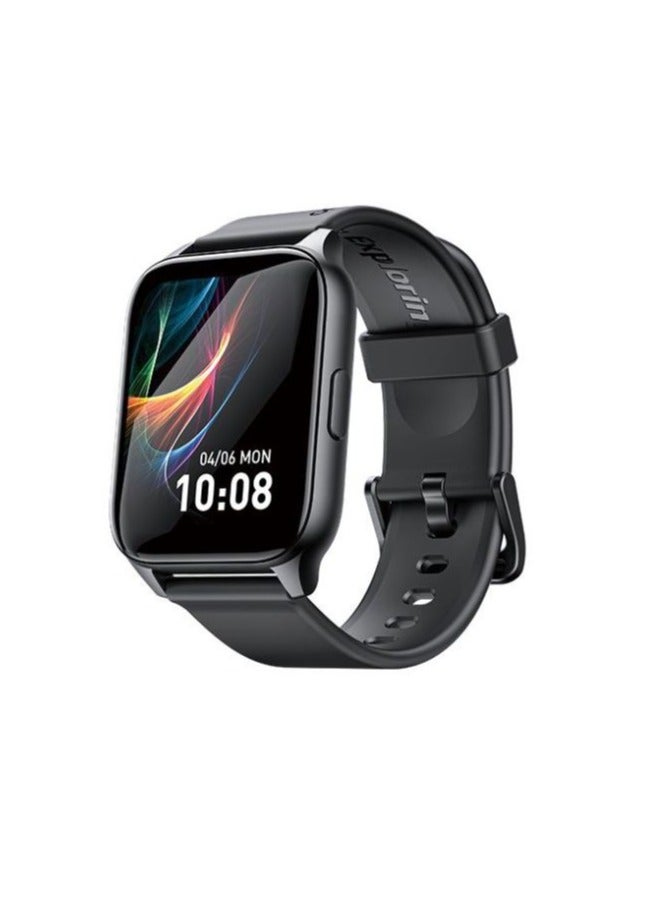 Oraimo - Smart Watch 4 Plus OSW- 801 Black - Image 1