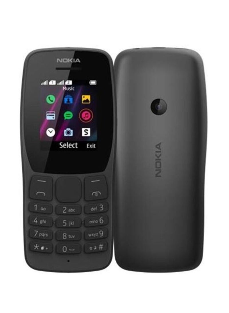 NOKIA - 110 Dual SIM Black 4MB RAM 4MB - Image 1