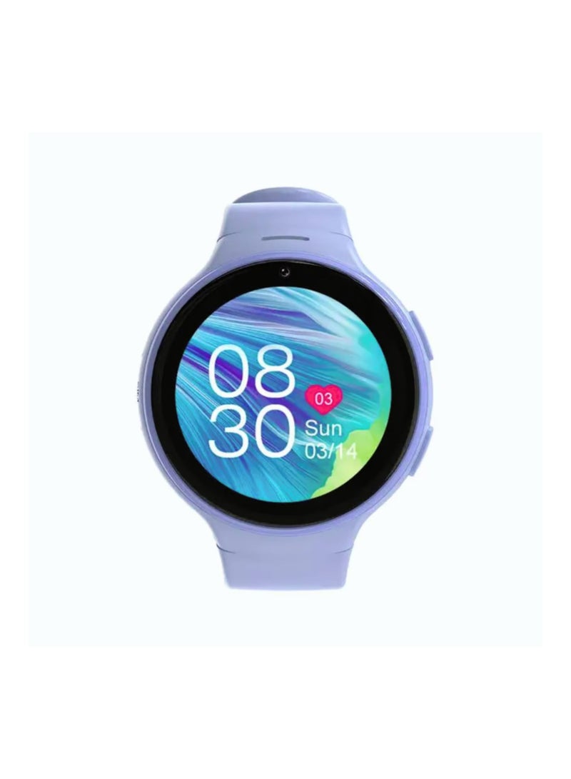 porodo - Premium Kids 4G Smartwatch Android OS 8.1 With Whatsapp, Video Calling, Count Steps, Calling Feature Blue - Image 1