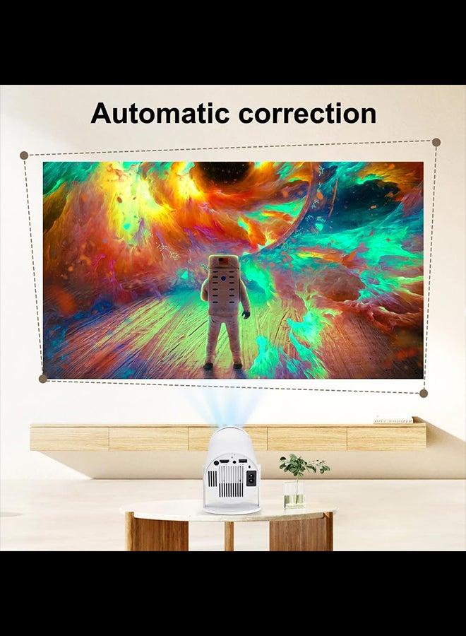 HY300 Android 5G Wifi Smart Portable Projector 1280 720P Full HD Office Home Theater Video Mini Projector Optical specifications PROJ-WO-87-AN White image 7