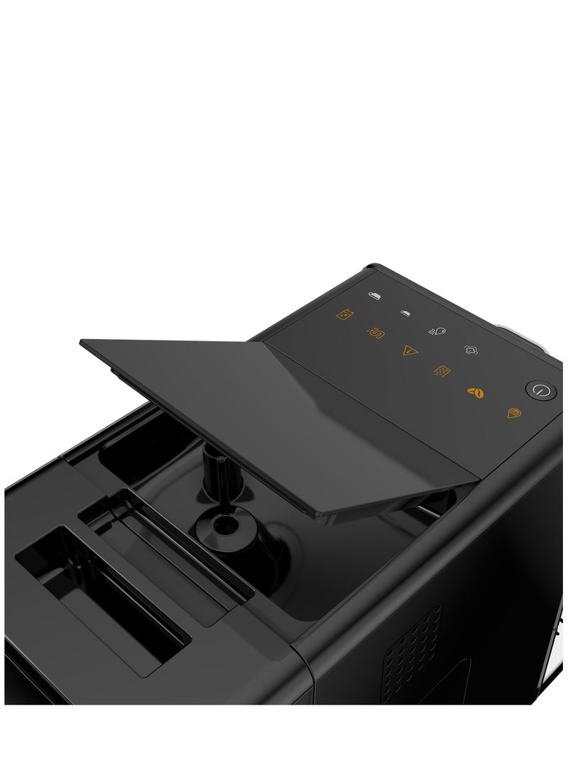 Beko Beko high efficiency machine 19 Bar Pressure - Power 1350 watt - Water Tank 1.5 liter - with Milk Frother and 5 levels Grinding - CEG 3192 B 1.5 L 1350 W 8911403200 Black - Image 4