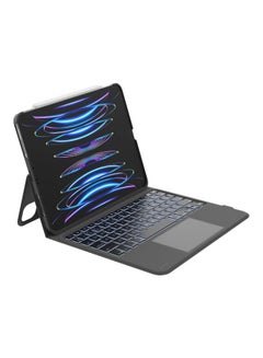 belkin Everyday Keyboard Case W/ Cradle For iPad Pro 11 Inch 4/3/2/1 Gen And iPad Air 5/4 Gen - 78 Keys, Bluetooth, Backlit, Slim And Lightweight, Auto Wake/Sleep, Long Battery - Arabic Keyboard - Black Black  - Image 1
