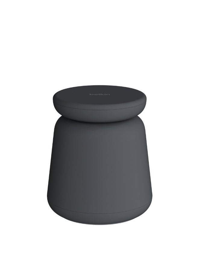 belkin - Boostcharge Pro 2-In-1 Wireless Charging Dock W/ Magsafe 15W - Fast Charge iPhone Stand, Works W/ Iphone 15/14/13/12, Apple Watch 9/8/7/6/5/4, Airpods, And Other Magsafe Enabled Devices Black - Image 1
