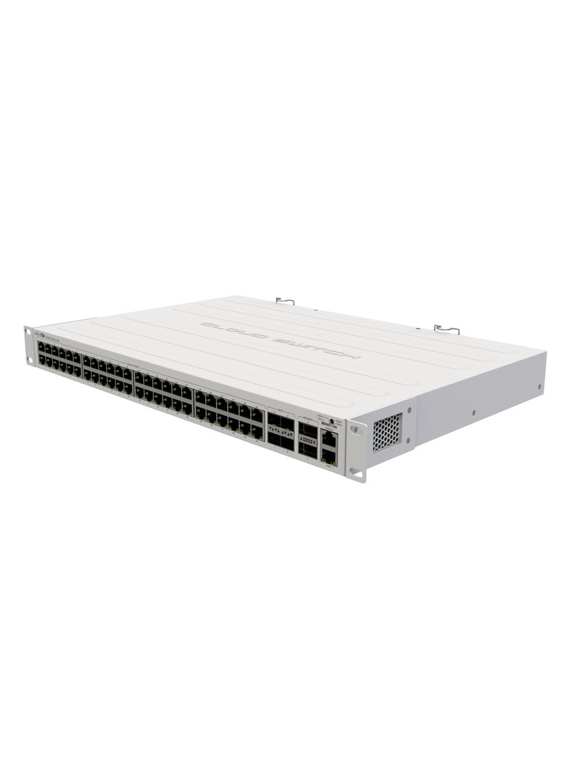 Mikrotik - Cloud Router Switch 354-48G-4S+2Q+RM With RouterOS L5 License White - Image 1