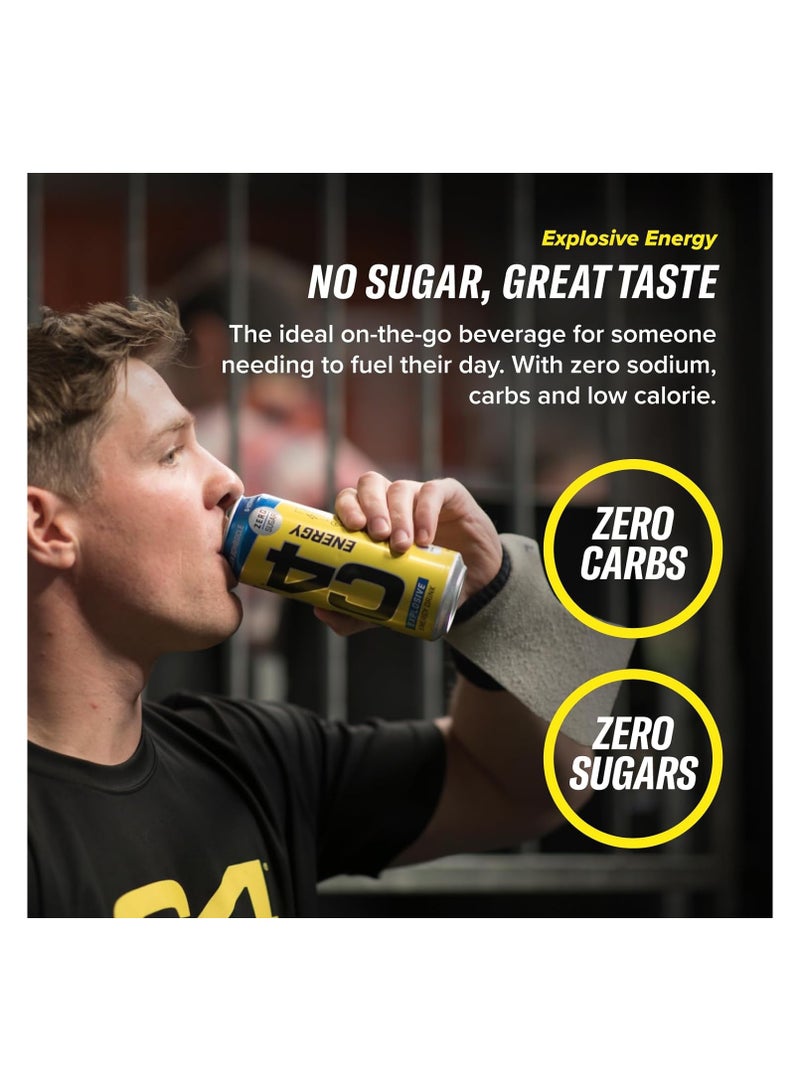 CELLUCOR - C4 Performance Energy Carbonated RTD 12x500ml- Cosmic Rainbow - Image 1