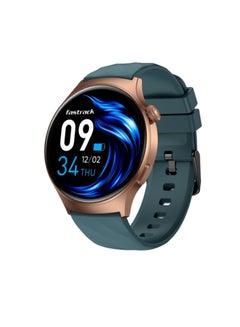 fastrack Jupiter Pro Smart Watch 1.43"AMOLED Round Display, BT Calling, Health Monitoring Teal  - Image 2