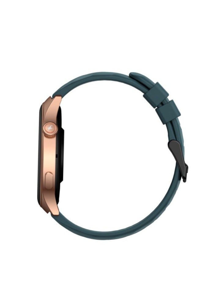 fastrack - Jupiter Pro Smart Watch 1.43"AMOLED Round Display, BT Calling, Health Monitoring Teal - Image 1