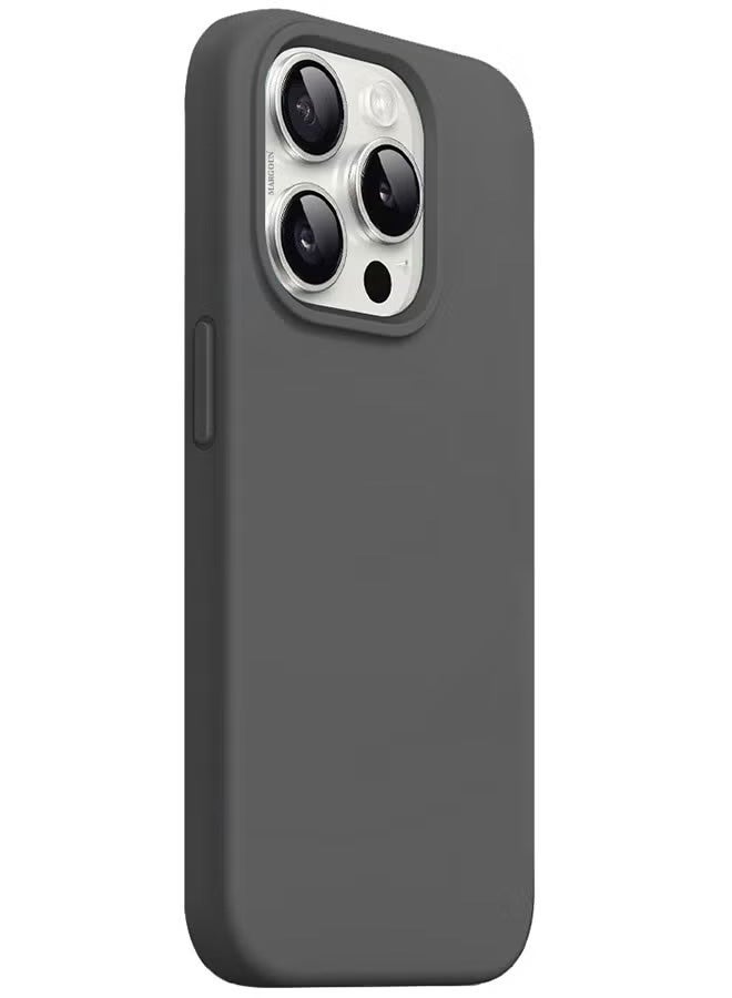 مارجون حافظة حماية من السيليكون لهاتف iPhone 15 Pro Max، حافظة حماية مضادة للصدمات ومضادة للخدش - Image 2