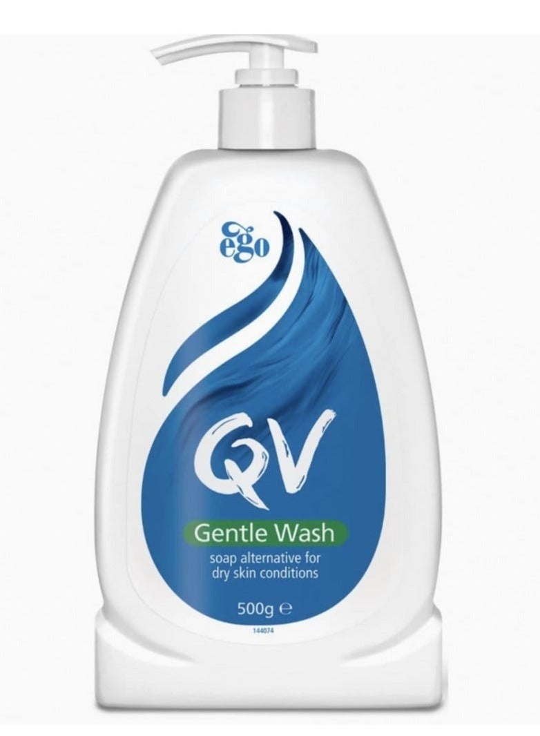 كيو في صابون بديل Qv لغسل لطيف لحالات جفاف الجلد 500 جرام - Image 1