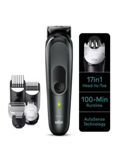 براون MGK7491 17-in-1 Style Kit 7  beard, body, hair with ProBlade  - Image 2