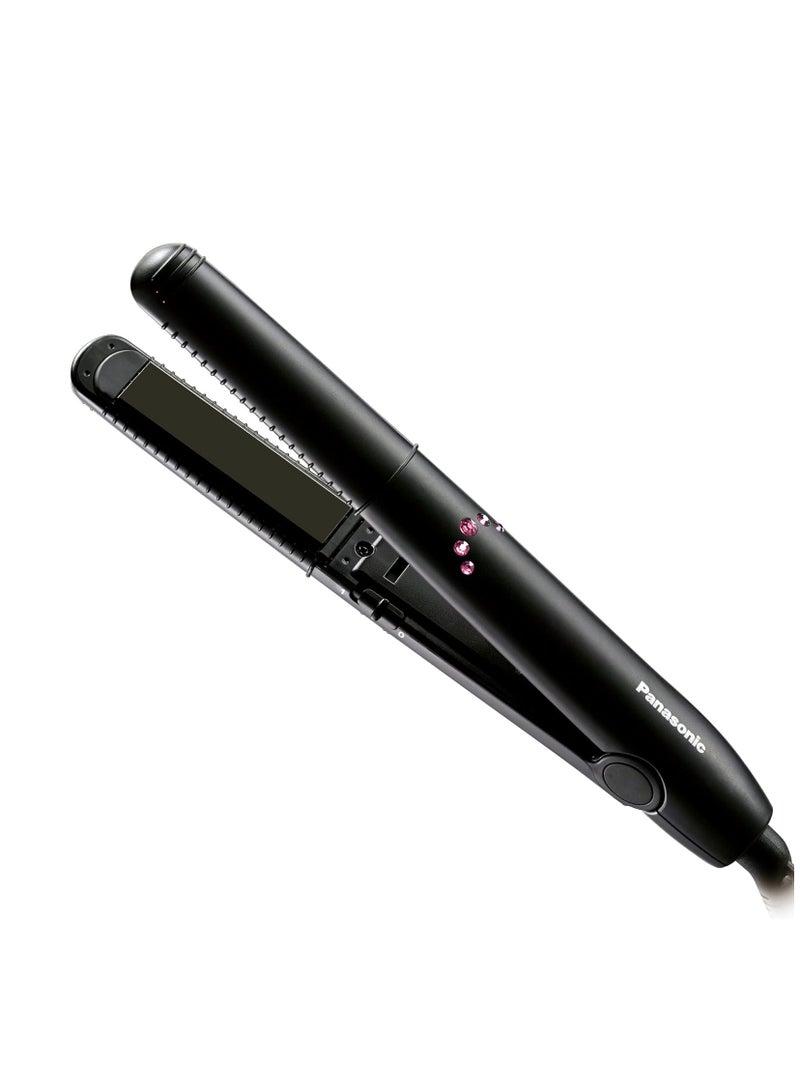 Straight And Curl Straightener Black