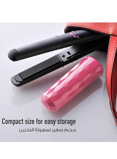 باناسونيك مكواة فرد الشعر المستقيمة والمجعد باللون الأسود  - Image 4