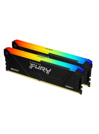 FURY Beast RGB 16GB 3200MT/s DDR4 CL16 DIMM (Kit of 2) Computer Memory KF432C16BB2AK2/16 Black - pnsku/N70065756V/45/_/1714366866/fb89c85f-7749-4830-b24e-81d1e3d40a88