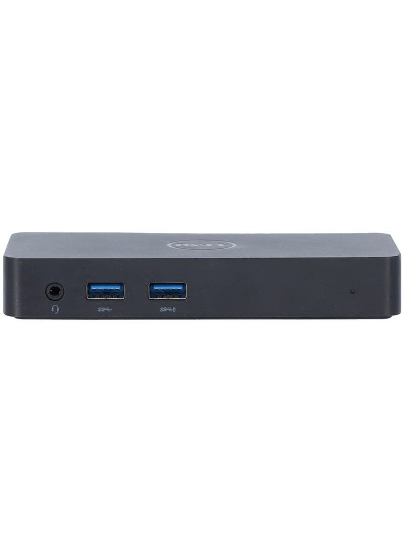 DELL Dual Video USB3.0 Universal  Docking Station - D1000 Black - Image 1