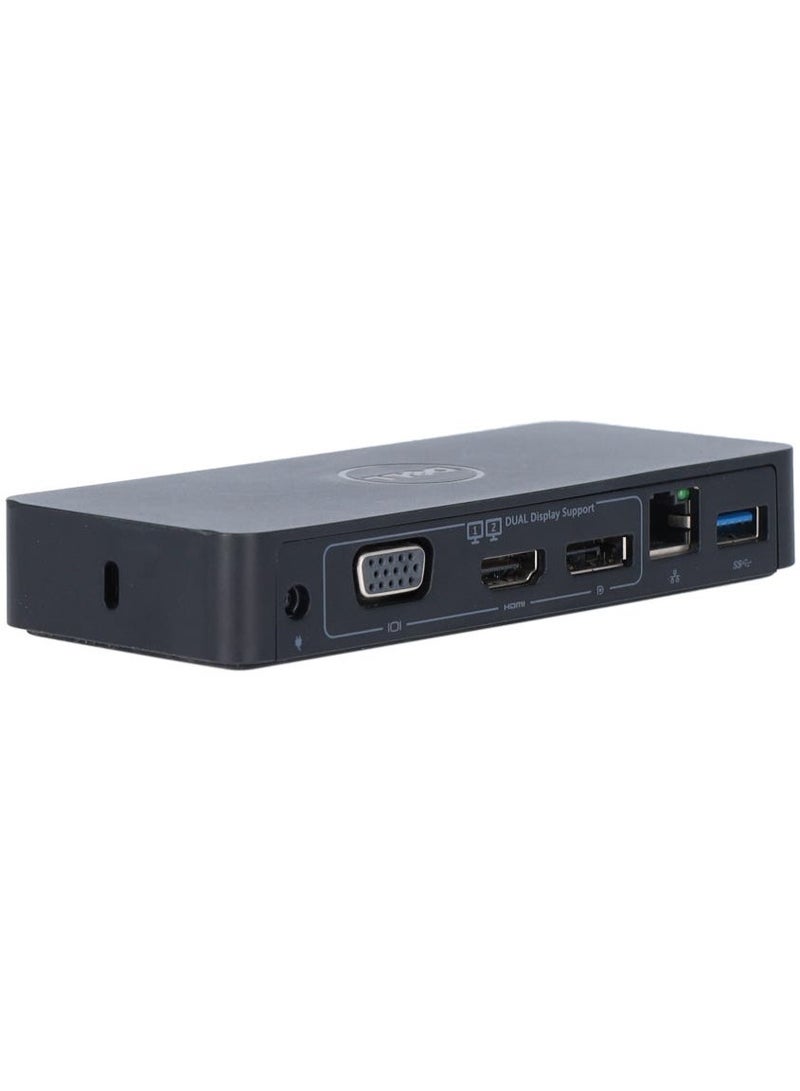 DELL Dual Video USB3.0 Universal  Docking Station - D1000 Black - Image 4