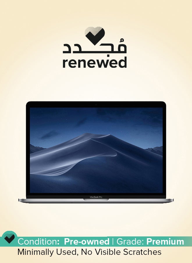 Apple Renewed - MacBook Pro A1989 (2019) Laptop With 13.3-Inch Full HD Display, Core i7 Processor/Quad Core/16GB RAM/1TB SSD/macOS English Space Grey  - Image 1