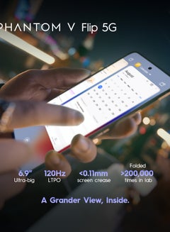 Phantom V Flip 5G Single SIM Mystic Dawn 8GB RAM 256GB - Middle East Version - pnsku/N70065836V/45/_/1714458796/adb71f98-070c-49bc-8013-5e1f7f95ad5d