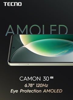 تكنو هاتف Camon 30 ثنائي الشريحة بلون أيسلندي بازلتي داكن وذاكرة وصول عشوائي (RAM) سعة 12 جيجابايت وذاكرة داخلية 512 جيجابايت يدعم تقنية 5G - إصدار الشرق الأوسط  - Image 4