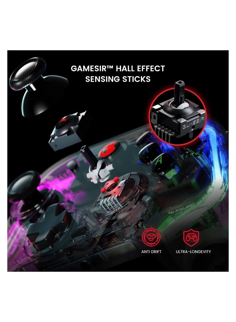 GameSir - T4 Kaleid Wired USB Type C Gaming Controller RGB For PC Switch Android - Image 1
