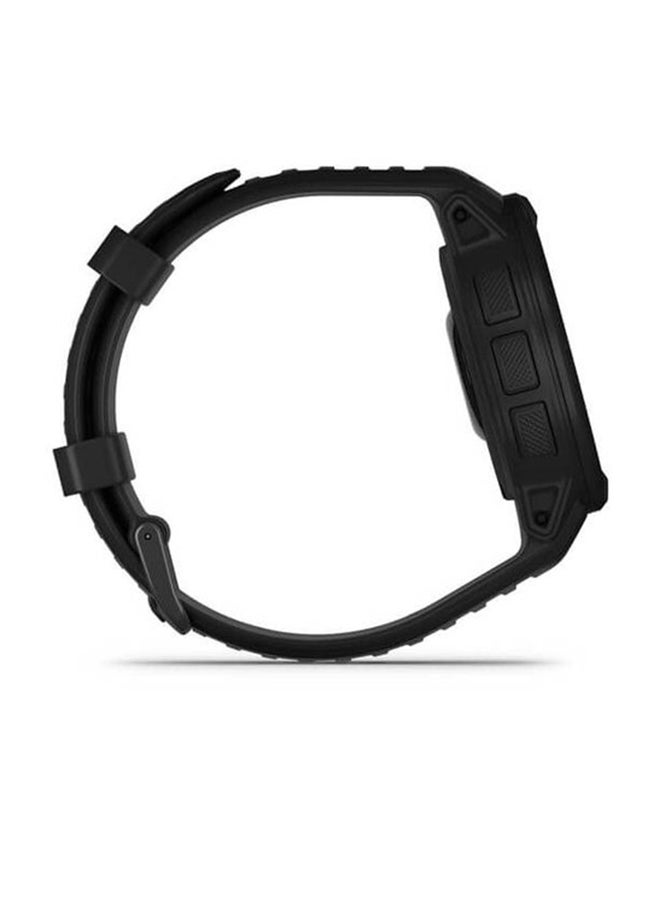 GARMIN - Instinct 2 Solar - 45MM - Tactical Edition - Up To 28 Days Battery Life - Scratch Resistant, Power Glass™, Heart Rate Monitor, All Day Stress Monitor, Tough Rugged GPS Enabled , Smart Notification, iOS and Android Compatible BLACK - Image 1