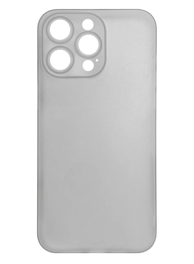 MARGOUN - iPhone 15 Pro Max Case Cover Air Skin Series Back Cover Sturdy Durable Thin Case Drop Protection Cover Clear Natural - Image 1