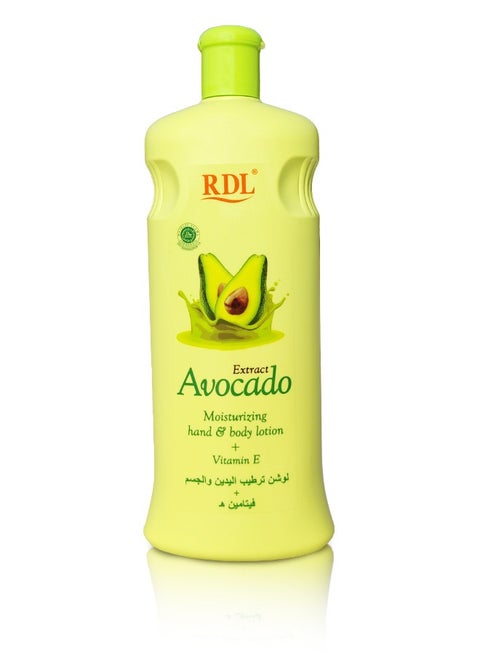 Extract Avocado Moisturizing Hand & Body Lotion 600ml