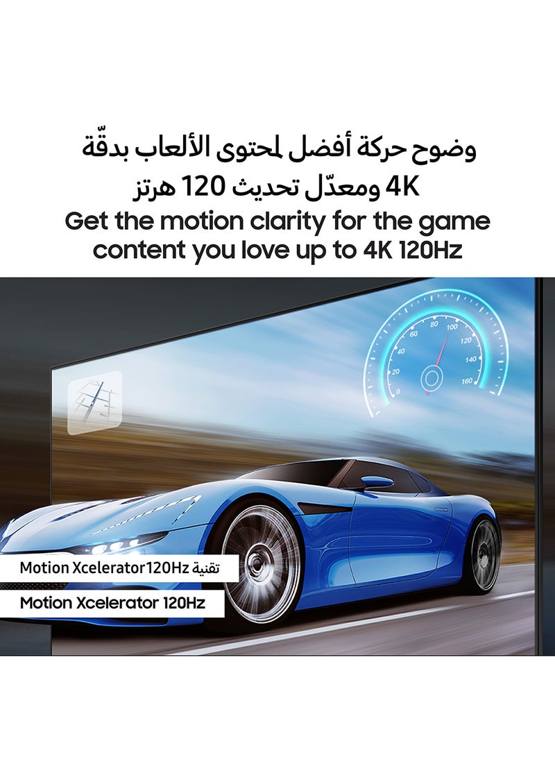 سامسونج - تلفزيون ذكي، QLED، Q70D، 65 بوصة، 2024، الإصدار العالمي، حجم ألوان 100% مع Quantum Dot 4K AI Upscaling، نظام تشغيل Tizen، Motion Xcelerator 120 هرتز - Image 1