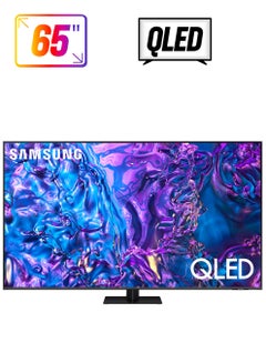 Samsung Smart TV, QLED, Q70D, 65 Inch, 2024, International Version 100% Color Volume with Quantum Dot 4K AI Upscaling, Tizen OS, Motion Xcelerator 120Hz QA65Q70D/UA65Q70D Titan Gray QA65Q70D/UA65Q70D Titan Gray  - Image 1