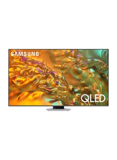 Samsung 55 Inch 4K UHD Smart QLED TV with Built-in Receiver - QA55Q80D, QA55Q80DAUXEG Carbon Silver